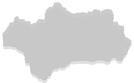 mapa de de Andalucia